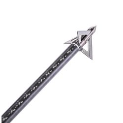 Muzzy Trocar XB Gray Steel Broadheads 5.5 in.