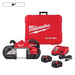 Milwaukee M18 FUEL Cordless Brushless Deep Cut Band Saw Kit (Battery & Charger)