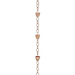 Good Directions Rain Chain Bracket 3.25 in. W X 102 in. L
