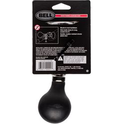 Bell Sports Honker 300 Steel Bugle Horn Silver/Black