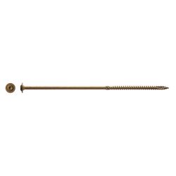 Big Timber No. 17 Ga. X 10 in. L Star Round Head Coarse Construction Screws