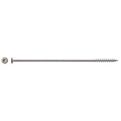 Big Timber No. 14 Sizes X 7 in. L Star Button Top Head Coarse Gutter Screws