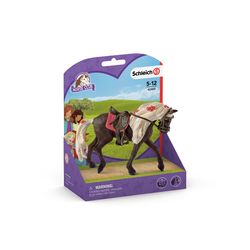 Schleich Horse Club Rocky Mountain Horse Mare Horse Show Toy Multicolored