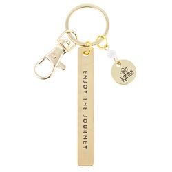 Karma Enjoy the Journey Sentiment Keychain Metal 1 pk