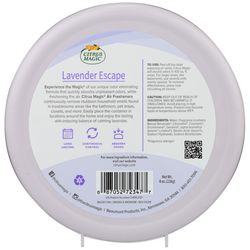 Citrus Magic Lavender Escape Scent Air Freshener 8 oz Solid