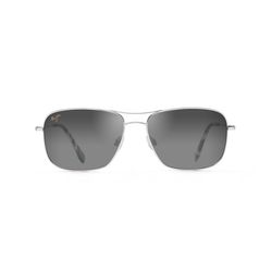 Maui Jim Wiki Wiki Sunglasses Unisex Silver Frame Neutral Gray Lens Polarized