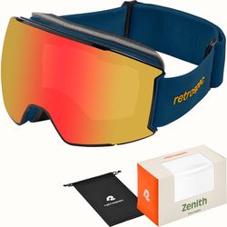 Retrospec Zenith Heliodor/Matte Navy Goggles