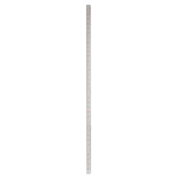 Knape & Vogt Silver Steel Shelf Standard 45 in. L
