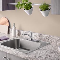 American Standard Colony Pro One Handle Polished Chrome Kitchen Faucet