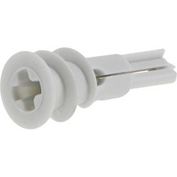HILLMAN 1/2 in. D X 1.5 in. L Nylon Ribbed Head Drywall Anchors 100 pc