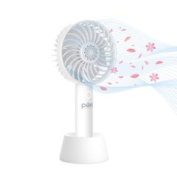 Pure Enrichment PureBreeze 7.5 in. H 3 speed Hand Held Fan