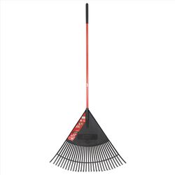 Ace 69.75 in. 30 Tine Poly Rake Fiberglass Handle