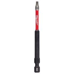 Milwaukee Shockwave Square #2 X 3-1/2 in. L Impact Power Bit Steel 1 pc