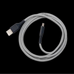Ventev USB-A to USB-C Cable 6 ft. Gray