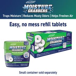 Concrobium Moisture Grabbers Refill Moisture Absorber 12.3 oz