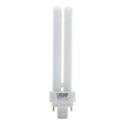 Feit 18 W PL 1.4 in. D X 6.2 in. L Fluorescent Bulb Soft White Tubular 2700 K 1 pk