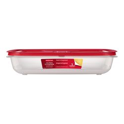 Rubbermaid Easy Store 28.8 cups Clear Food Container and Lid 1 pk