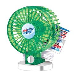 Shawshank LEDz 5.25 in. H Desktop Fan