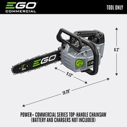 EGO Commercial CSX3000 12 in. 56 V Battery Chainsaw Tool Only