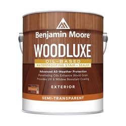 Benjamin Moore Woodluxe Semi-Transparent Tint Base Penetrating Oil Waterproofing Wood Stain and Seal