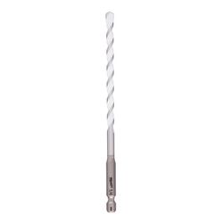 Milwaukee Shockwave 1/4 in. X 6 in. L Carbide Percussion Drill Bit Hex Shank 1 pc