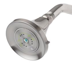 Niagara Conservation Earth Luxe Brushed Nickel ABS 3 settings Showerhead 1.5 gpm