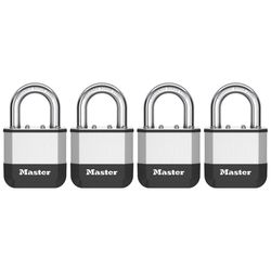 Master Lock Elite 2 in. W X 3.31 in. L Laminated Steel 5-Pin Cylinder Padlock