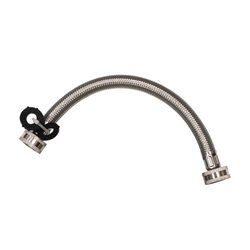 Plumb Pak 3/4 in. FHT each X 3/4 in. D FHT 72 in. Braided Stainless Steel Steam Dryer Kit