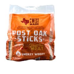 Smokey Woods All Natural Post Oak Cooking Logs 1 cu ft