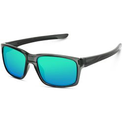 WearMe Pro Sunglasses Clear Black/Green Frame Green Lens