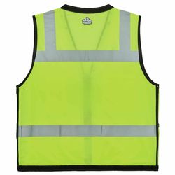 Ergodyne GloWear Reflective Heavy-Duty Surveyor Vest Lime 4XL/5XL