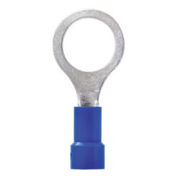 Jandorf 16-14 Ga. Insulated Wire Ring Terminal Blue 5 pk