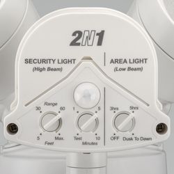 ETI Color Preference Dusk to Dawn Hardwired LED White Security Floodlight