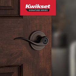 Kwikset Tustin Venetian Bronze Privacy Lockset 1-3/4 in.