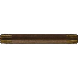 Anderson Metals 1/8 in. MPT in. X 1/8 in. D MPT Red Brass Nipple 1-1/2 in. L