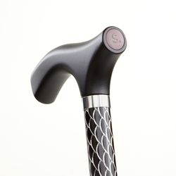 Brazos Walking Sticks Soiree Folding Walking Stick Aluminum 1 pk
