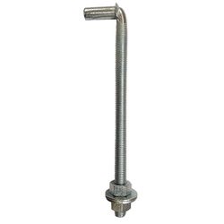 Spring Creek Products 13 in. L Zinc-Plated Silver Zinc J-Bolt 20 pk