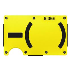 Ridge Anodized Aluminum Wallet