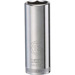 DeWalt 13 mm X 1/4 in. drive Metric 6 Point Deep Socket 1 pc