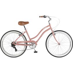 Retrospec Chatham Plus Unisex Cruiser Bicycle Mauve