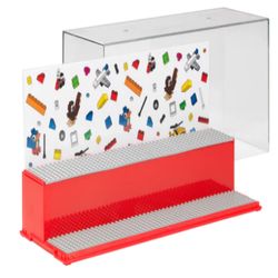 LEGO Licensed Minifigure Play & Display Case Red