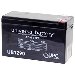 Universal Power Group UB1290 Sealed Lead-Acid 12 V 9 mAh Replacement Battery 1 pk