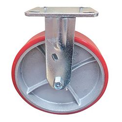 The Fairbanks Company 8 in. D Polyurethane Rigid Caster 1100 lb 1 pk
