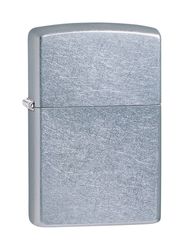 Zippo Classic Street Chrome Silver Street Chrome Cigarette Lighter 1 pk