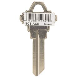 HILLMAN House/Office Key Blank Single For Schlage Locks