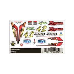 PineCar Dry Transfer Decal Multicolored