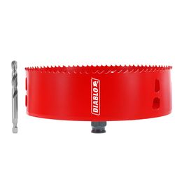Diablo 6-3/8 in. Bi-Metal Recessed Lighting Hole Saw