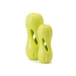 West Paw Zogoflex For Dog Green Plastic Qwizl Dog Treat Toy/Dispenser Large 1 pk