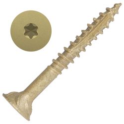 Screw Products AXIS No. 9 Ga. X 1.5 in. L Star Flat Head Coarse Structural Screws