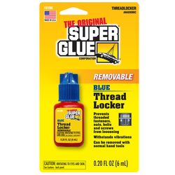 The Original Super Glue High Strength Thread Locker Removable 0.2 oz